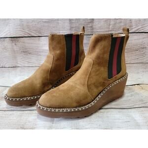 Cecelia New York Gemma Suede Boots Bootie - Brand New US 6.5